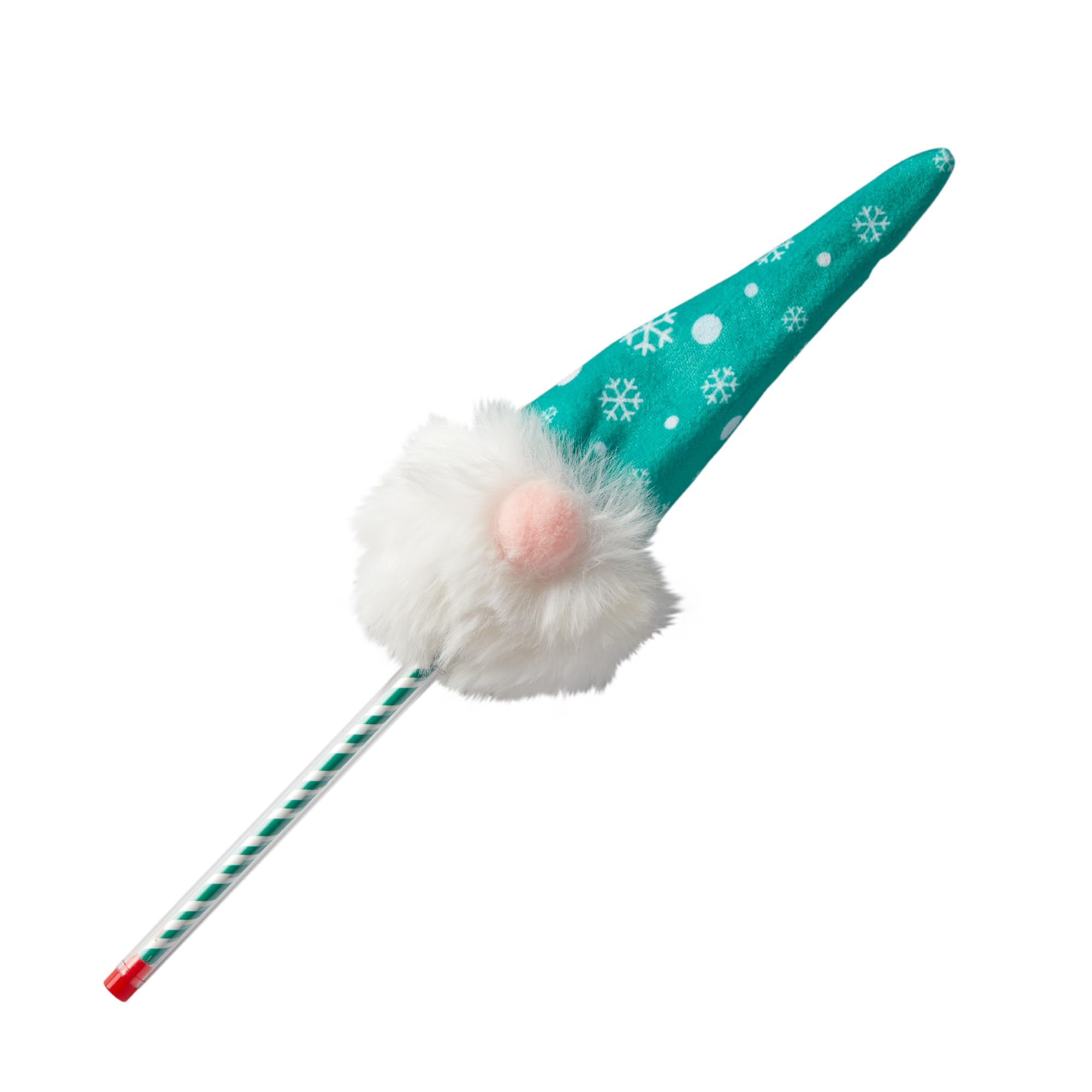 TINC Festive Ballpoint Pen, Gonk Character, White and Mint Green, blue ink