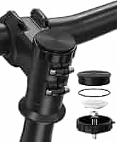 Bike Gps Hidden Bike AirTag Mount - Anti-Theft GPS Tracker Holder For Stem Caps (Fits 1-1/8" To 1-1/4" Headsets) Bike Airtag Holder