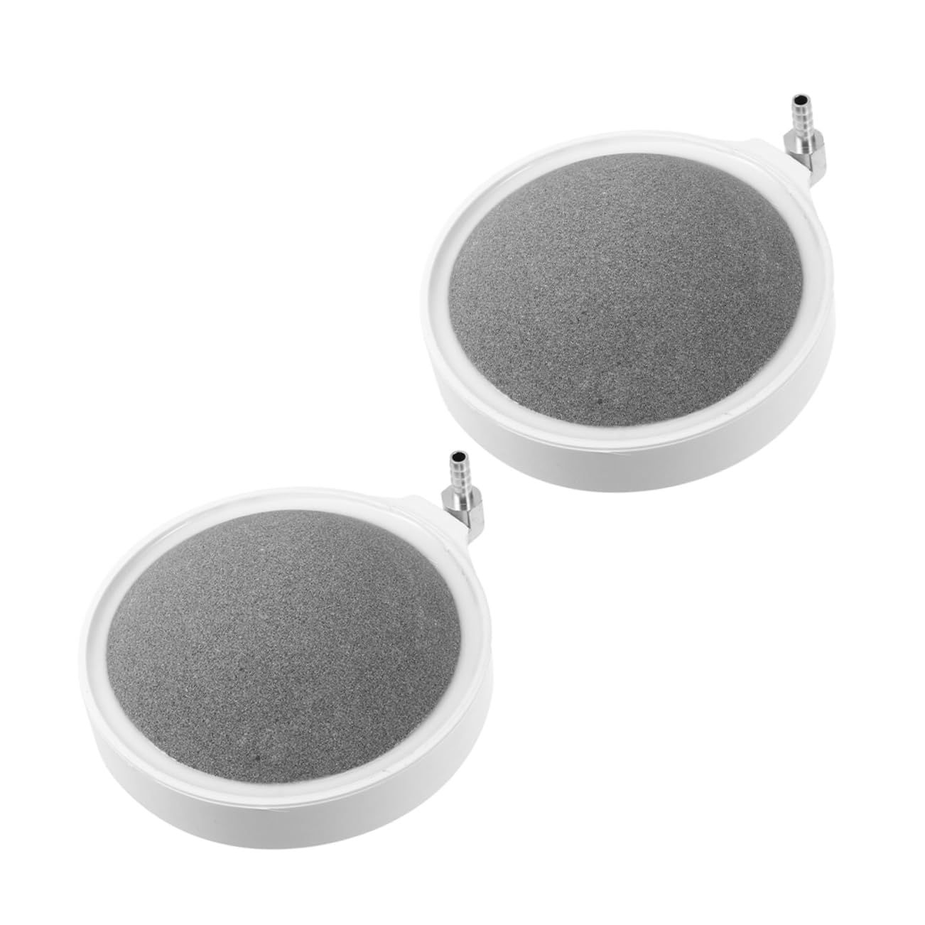 2piezas Disco De Aire para Acuario Piedra Difusora De Burbujas De Piedra De Oxigenación para Acuarios y Tanques De Peces Adecuado para Uso Diario