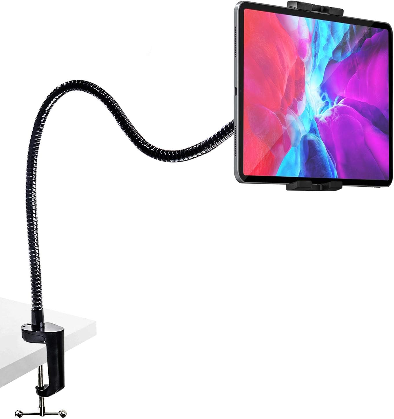 woleyi Gooseneck Tablet Holder, Heavy Duty Desk/Bed Phone