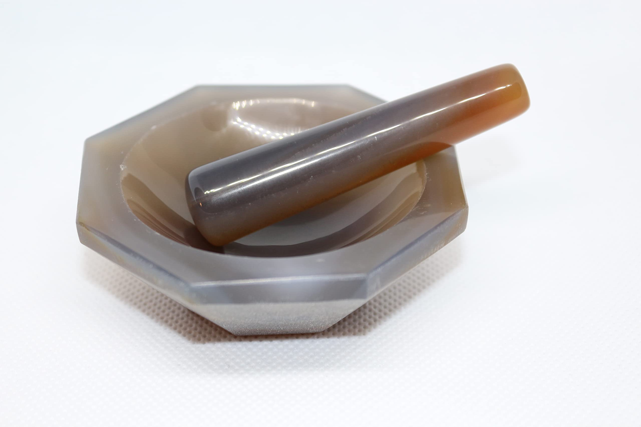 Amazon.co.jp: LAB4US メノウ 乳鉢とすりこぎセット ID 100mm 天然瑪瑙 Amazon.co.jp: LAB4US メノウ 乳鉢とすりこぎセット ID 100mm 天然瑪瑙