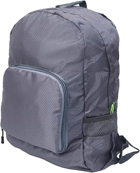 28L Daypack Backpack Packable Foldable Ultra Lightweight Durable for Traveling Camping Outdoor Riding Hiking Grey