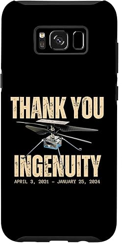 Galaxy S8+ Thank You Mars Helicopter Ingenuity Case