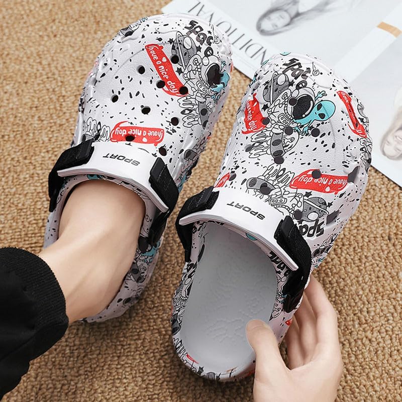 Men's and Women's Arch Support Clogs Men's Clogs Outdoor Athletic Sports Sandals Adult Slip On Garden Shoes