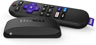 Roku Express 4K+ Streaming Device: 4K HDR, Voice Remote, Free Live TV, Easy Setup with HDMI Cable