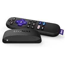 Roku Express 4K+ | Roku Streaming Device 4K/HDR with Voice Remote, Free &amp; Live TV