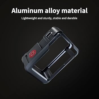 Amazon | ZLiT DJI OSMO Action 4 用カメラケージ アルミニウム