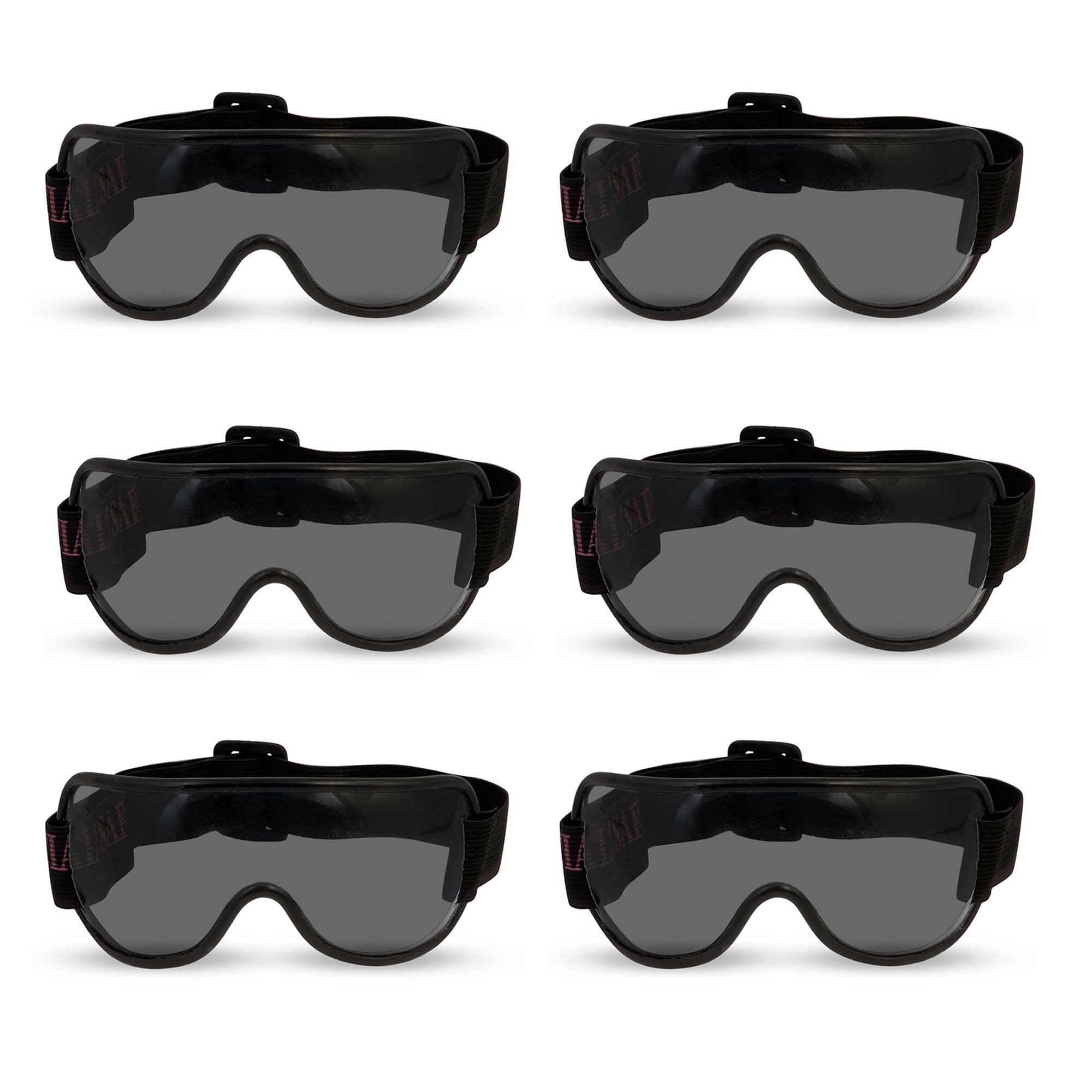 bio clear Wrap Around Eye Safety Goggle Full Cover With Lastic Wrap With Adjustable Strap For Chemistry Labs, Dust Protection, Splash Protection, wood-Working, Grinding And For Laboratory (6) (B0D428YLV9) Amazon Price History, Amazon Price Tracker
