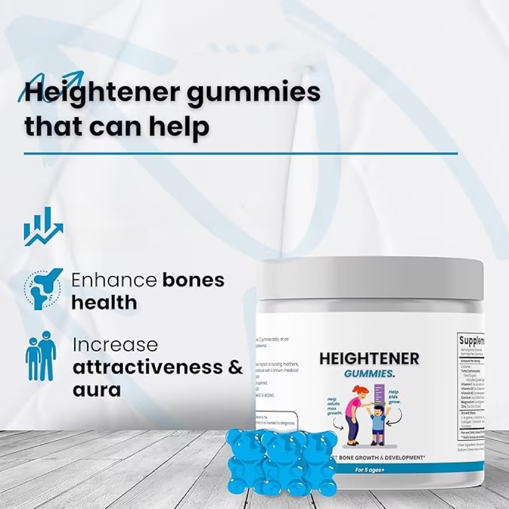 Gummies Heightener, supporto naturale alla crescita con vitamine essenziali | （2PCS）