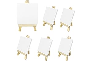 Mini Canvas and Easel, Paint and Create Like a Pro