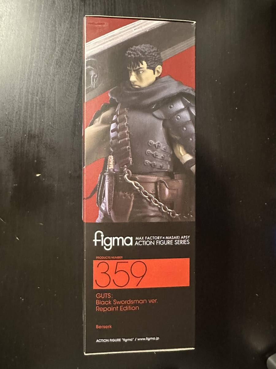 Amazon | 未開封 ガッツ 黒い騎士ver. リペイントエディション figma