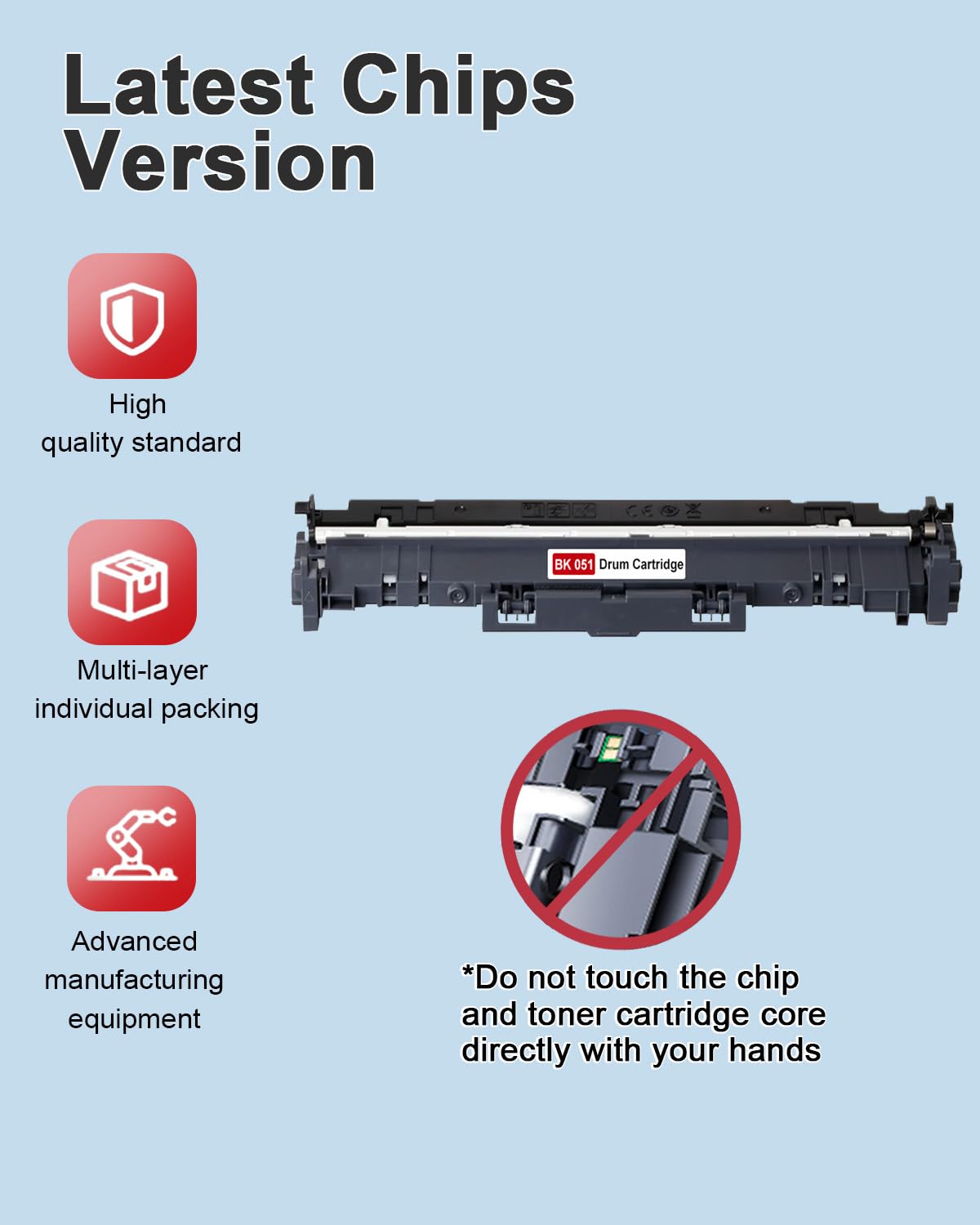 Amazon.com: 051 Drum Cartridge 1-Pack Replacement for Canon CRG051