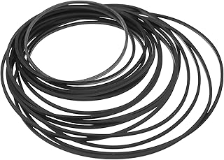 Hemobllo 50adet Kare Kaset Sürücü Kayışları Dayanıklı Belts Kaydedici Ve Için Uyumlu Bakım Ve Onarım