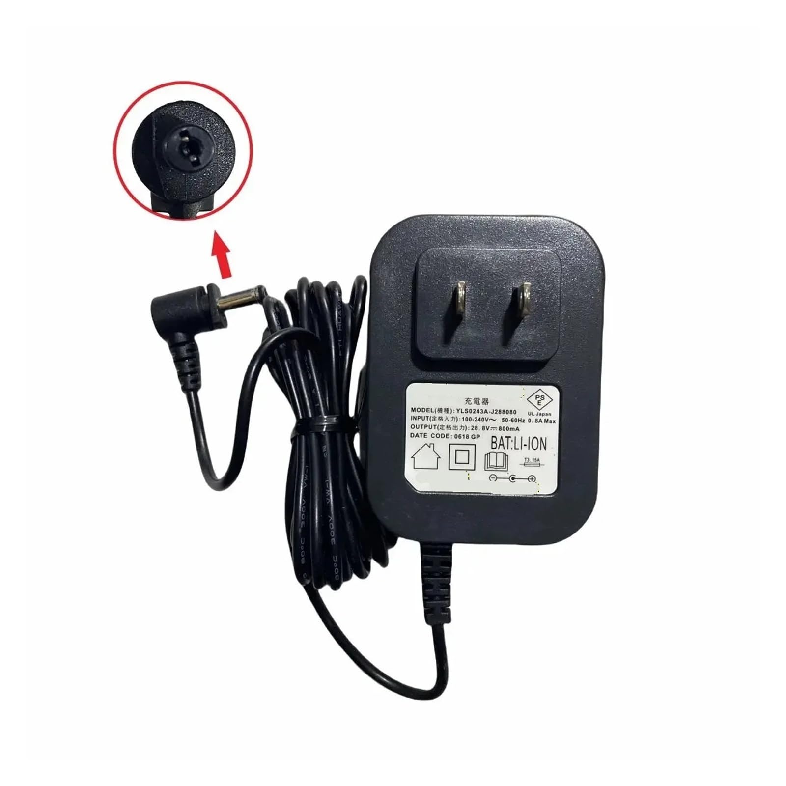 Chargeur Compatible Avec SHARK,IF200 / IF201 / IR101IIR141 IZ462H, Pièces D'aspirateur IZ440H IZ483H IZ562H IF285 X30, Adaptateur 28.8V(1 EU charger)