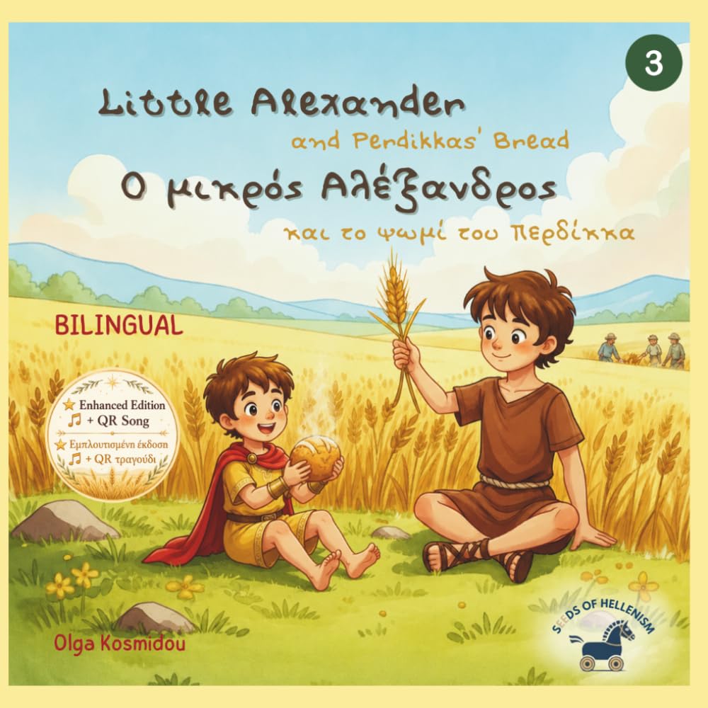 Little Alexander and Perdikkas’ Bread — Ο μικρός Αλέξανδρος και το ψωμί του Περδίκκα: A bilingual Greek–English picture book inspired by the childhood ... Childhood Stories of Alexander the Great)