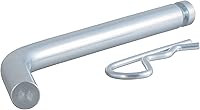 CURT 21507 Heavy-Duty 5/8" Trailer Hitch Pin & Clip, Grooved Head for 2.5" & 3" Receivers, 21K LB Rated