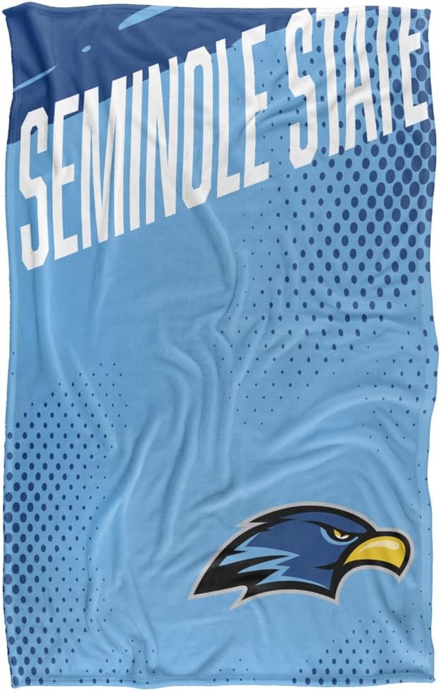 LOGOVISION Seminole State College Fan Zone Silky Touch Super Soft Throw Blanket 36"x58"