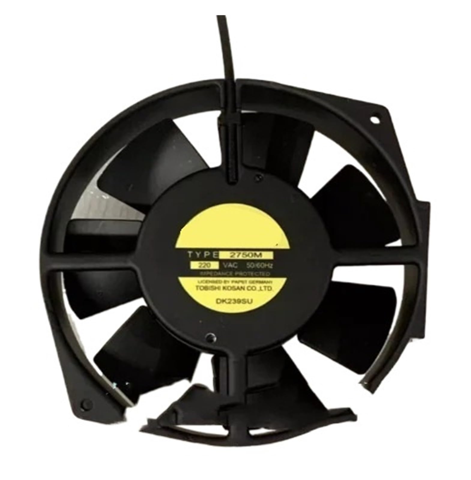 Ventilateur TYPE2750M 2750M 220V compact de dimensions 170x150x38 mm