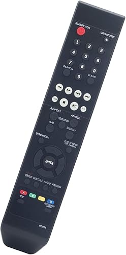 Miniatura 2 de BD005 Control remoto de repuesto aplicable para reproductor de DVD Blu-Ray Insignia NS-WBRDVD2 NS-BRDVD4 NS-WBRDVD2-CA NS-BRDVD4-CA