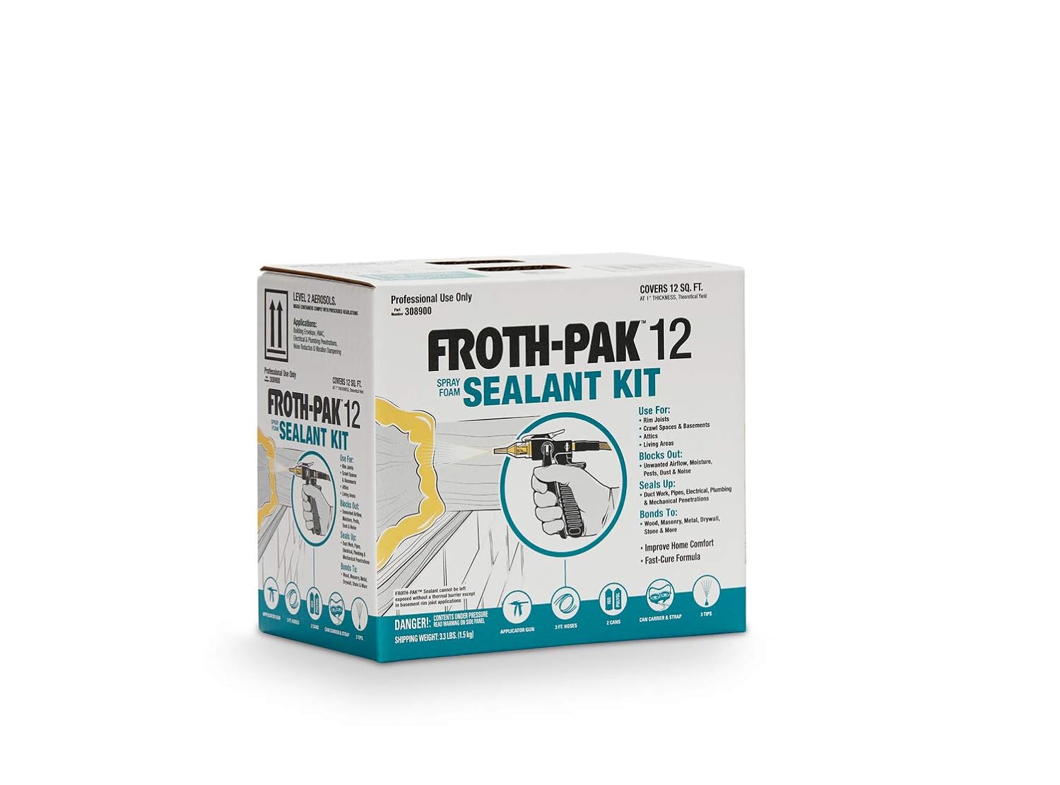 Froth-PAK 12 (1.75 PCF) Sealant