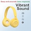 Auriculares híbridos con cancelación de ruido mejorada, Bluetooth de diadema con micrófono, almohadillas suaves, HiFi estéreo, plegables ligeros, graves profundos para hogar oficina celular PC 5