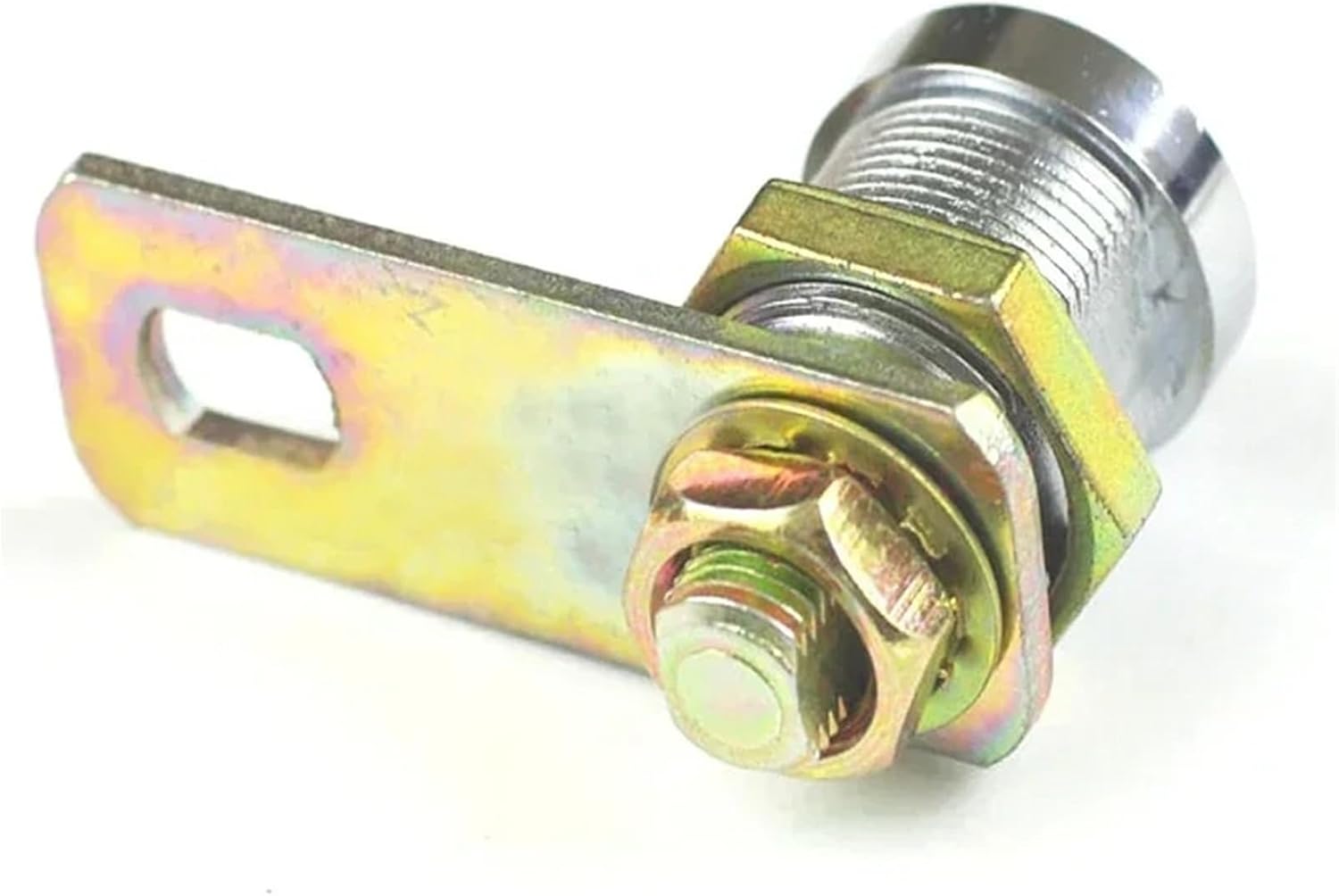 High Security Cam Lock for Cabinet ATM Cash Box Safe Box Equipment Brass Key DIY Furniture Hardware JA29 1Pcs(27mm Key Different)