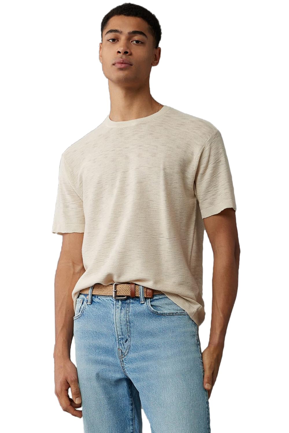 american eagle Men's Cotton Blend Casual Sweater-picture-19