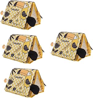 SAFIGLE 4 Pçs Calendário De Mesa Brinquedos Para Recém-Nascidos Crianças Brinquedos Babybooks Bebê Livro Macio Piso Espelho Livros Brinquedos De Desenvolvimento Inicial Criança