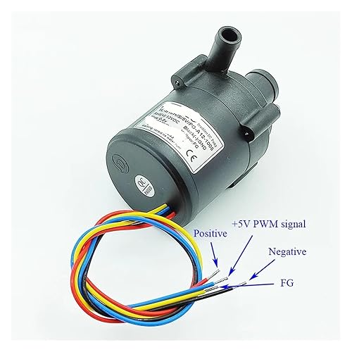 Miniatura 3 de DC12V Small Brushless Water Pump Submersible Impeller Centrifugal Pump Large Flow 10L Support Speed Regulation