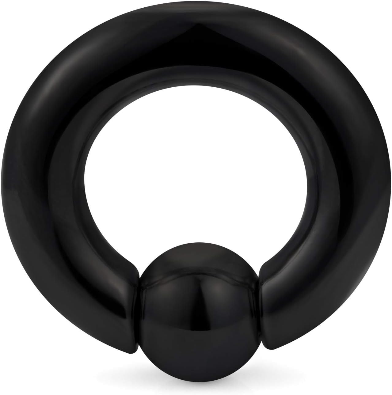 PA Ring Captive Pearl Spring CBR Monster Ball 316L Surgical Steel Body Piercing Jewelry 1pc