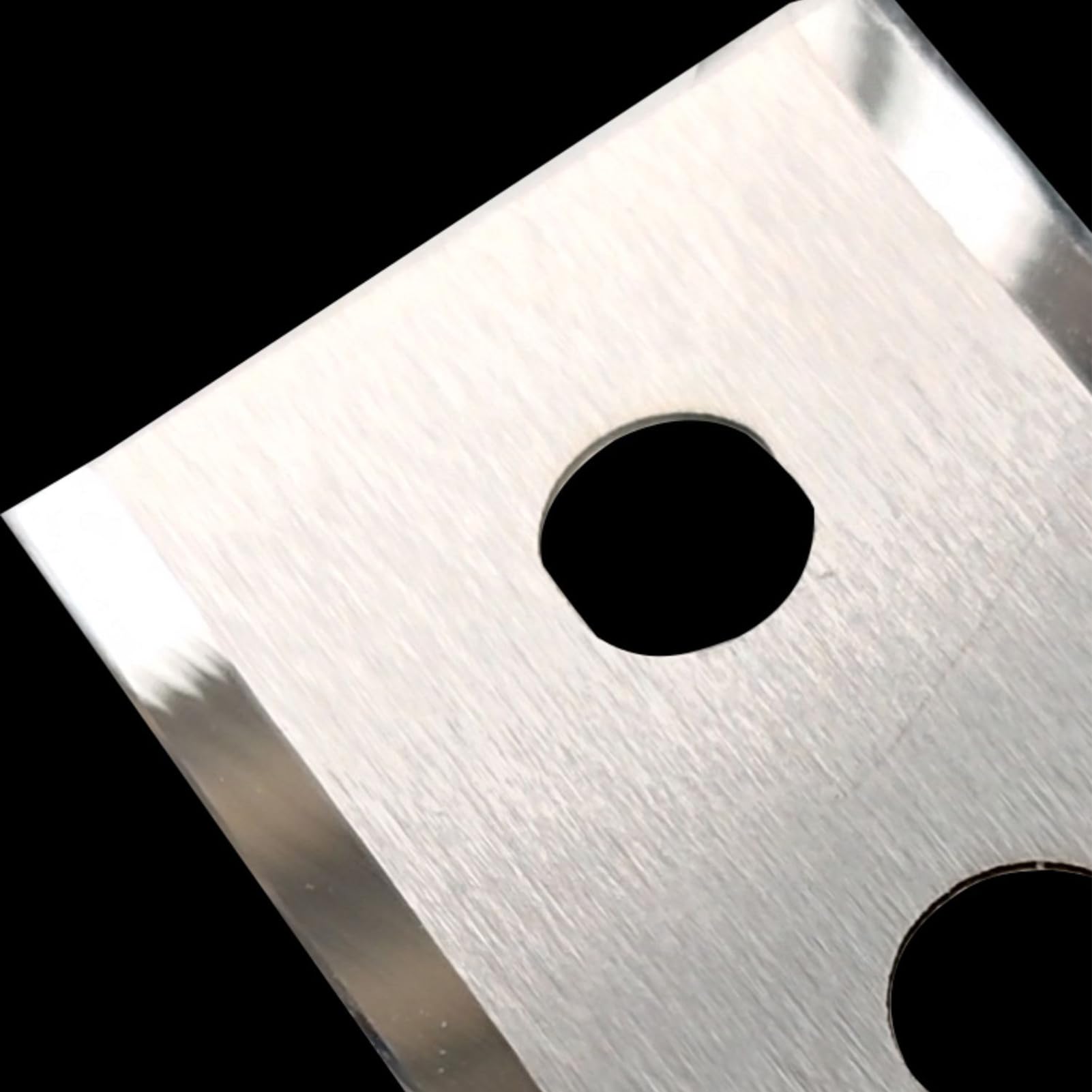 15 Pezzi Lame di Ricambio per Raschietti,Lame Di Tre Fori Per Raschietti,Raschietto Vetro,Raschietto a in Acciaio Inox per Pulito,per la Finestra,Cucina,Bagno