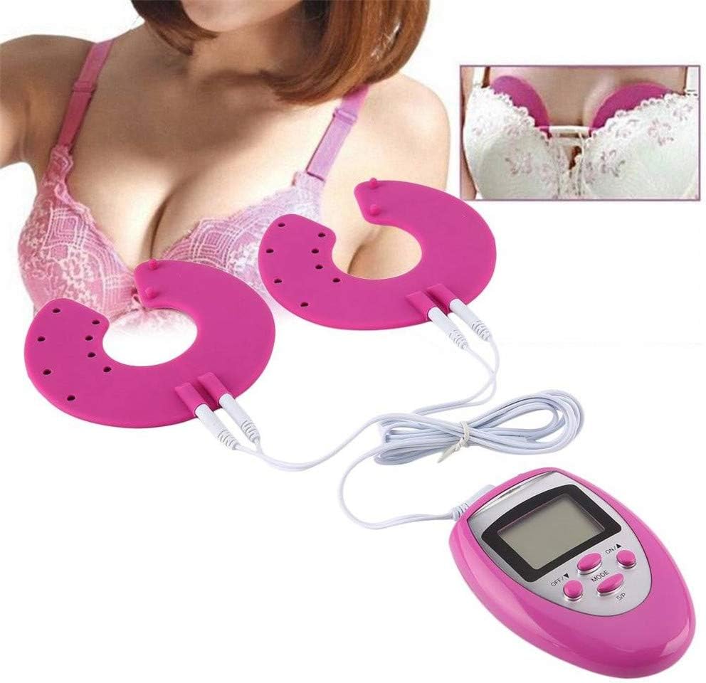 Electronic Breast Massager Enhancer Enlarger Chest Pulse Bust Muscle Machine for Breast
