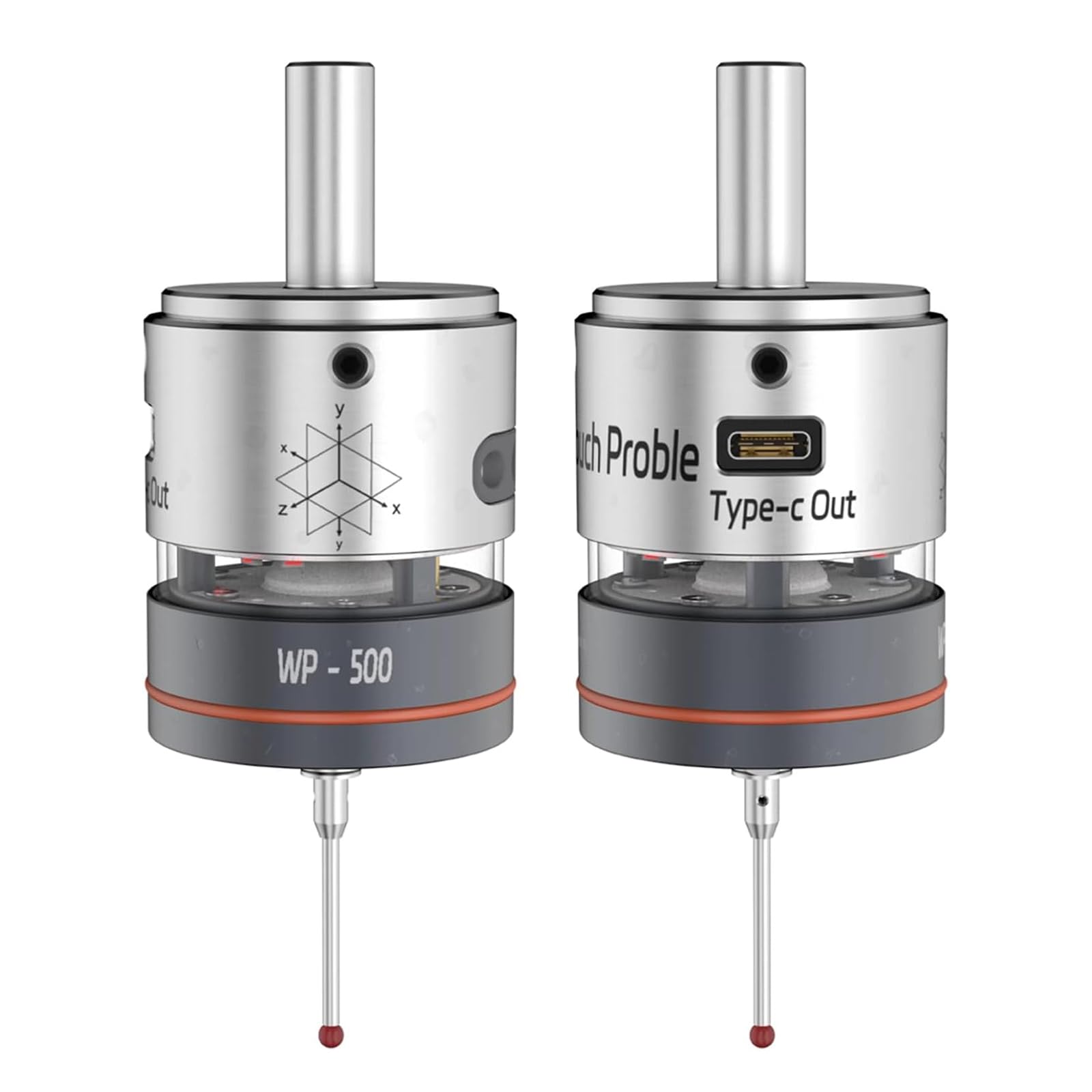 Sonda 3D Edge Finder, 0,001 mm precyzyjny zestaw narzędzi CNC, narzędzie do centrowania współrzędnych Xyz, końcówka kulowa 3 mm, z automatycznym centrowaniem, wodoodporność Ip56, do frezowania