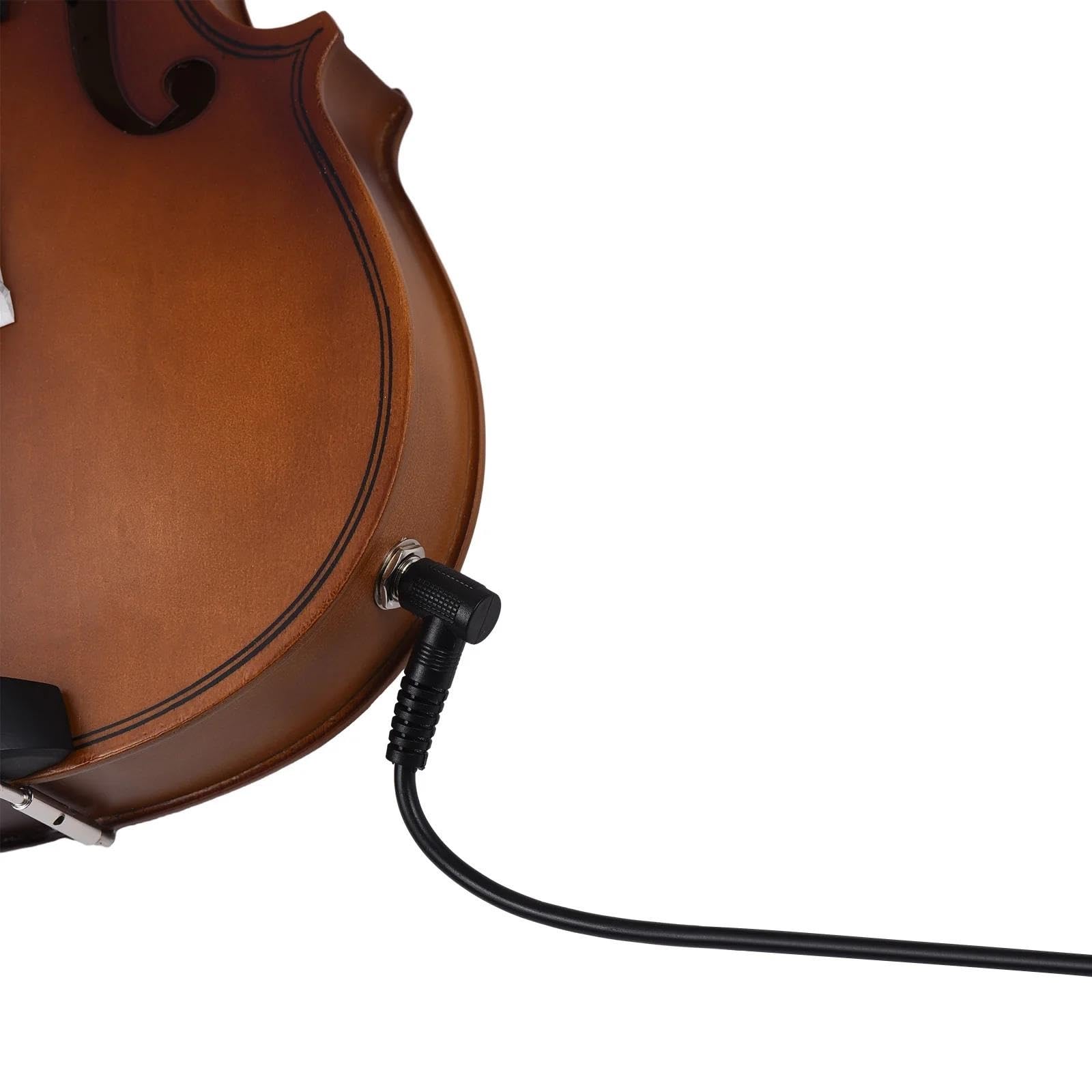 Violine 4/4 Elektrische Violine Massivholzvioline