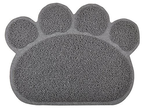 Paw-Shaped Cat Litter Box Debris Catcher Mat