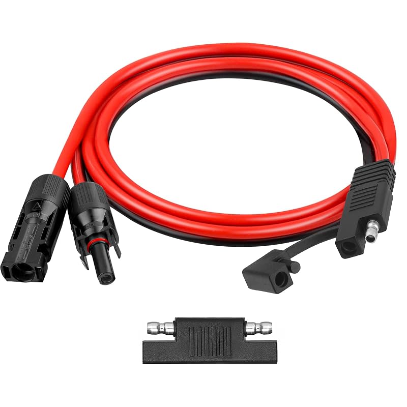 Cabo Adaptador de Painel Solar para SAE Kimbluth 10 AWG com Reversor de Polaridade, 0,91 m, 50 A e 600 V, 1 unidade