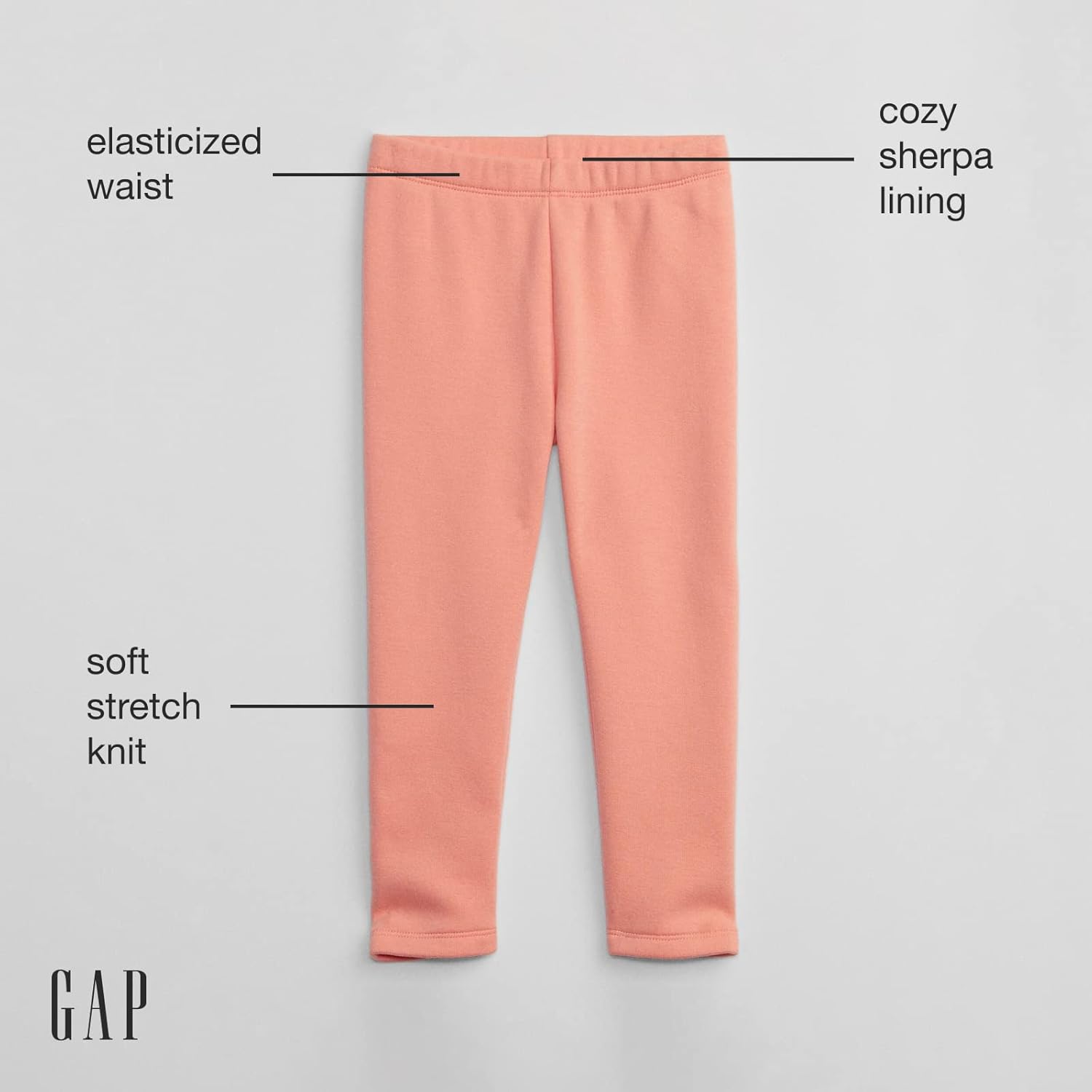 GAP Baby Girls' Cozy Leggings Bottoms : Clothing, Shoes & Jewelry