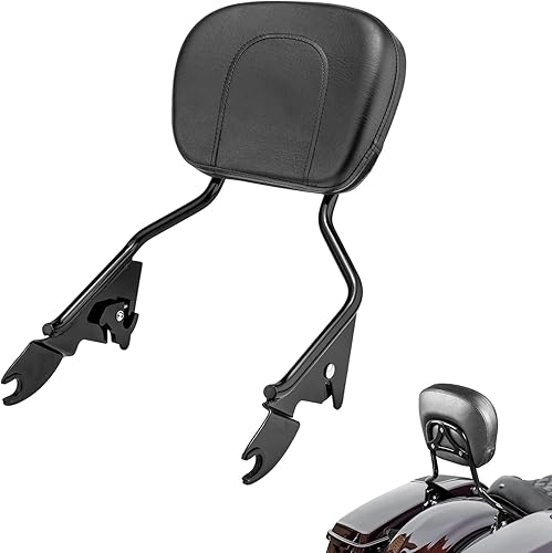 Dasen Barra de sissy desmontable compatible con Harley Touring, respaldo del pasajero de liberación rápida, ajuste Touring Road Glide Street Glide disponible en Yaxa Costa Rica