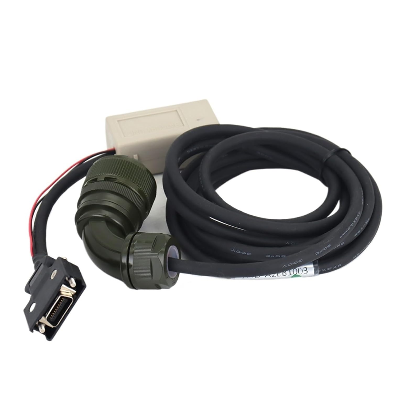 Asda-a2 A2 Absolute Value Cable High Power 3m 5m 8m 10m 15m Apply to 1kw~3kw(3 Meter)