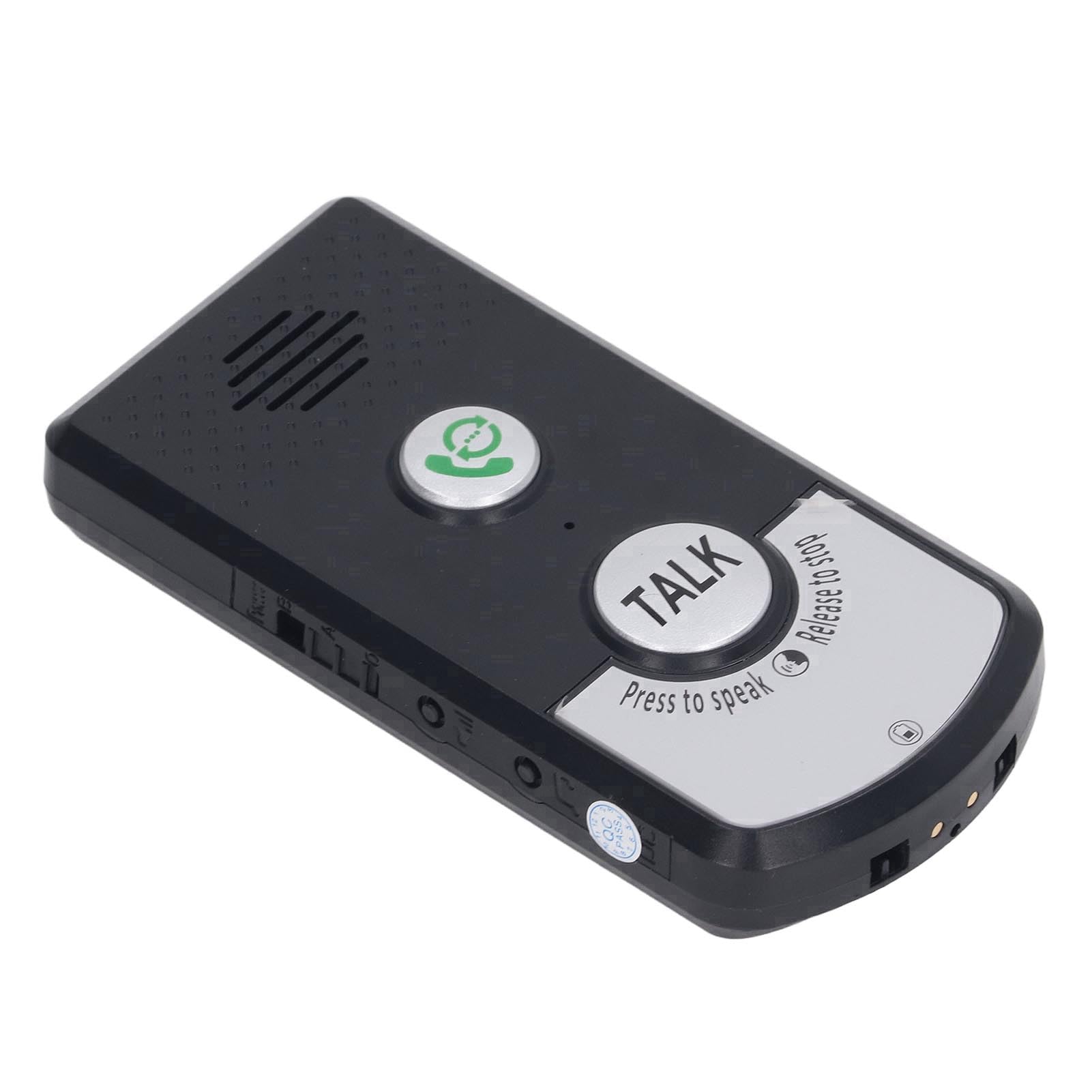 de Intercomunicador Inalámbrico de 2 Vías para el Hogar, Timbre de Intercomunicador de Voz Inalámbrico de Rango Ultralargo H8 Intercomunicador Bidireccional Externo Dual