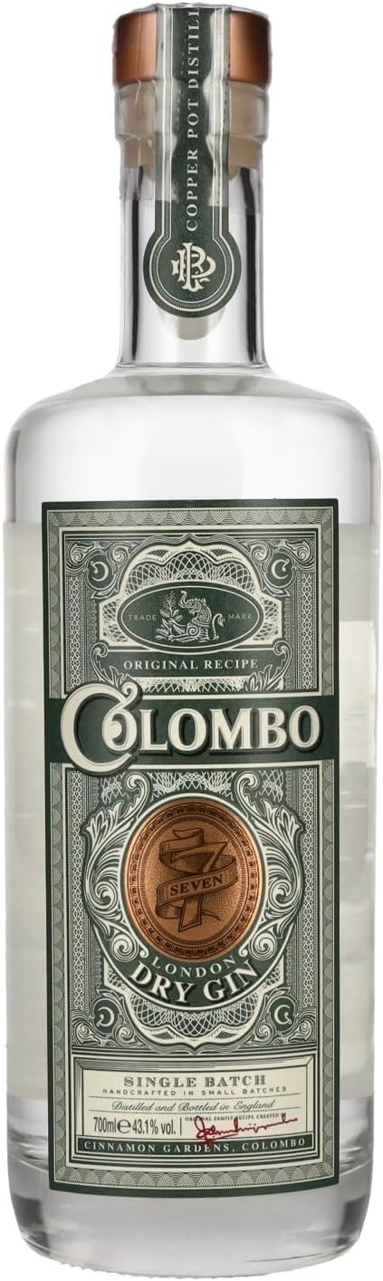 No.7 London Dry Gin, 70 cl - 43.1% ABV - Spiced Gin