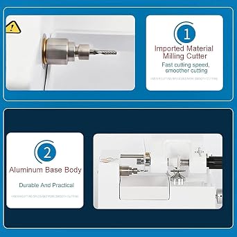 Lens Edging Machine, Optical Lens Cutting Milling Machine, Dimensions Can Be Fine-Tuned for Higher Processing Accuracy, Fast Cutting, for Optical Shops, Vision Care Centers, Hospitals