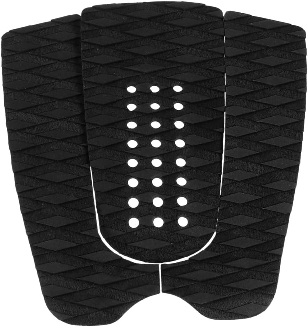 Mikikit 3Pcs Eva Surfboard Traction Pads Non Slip Deck Grips for Enhanced Stability for Surfboards Skimboards for Beginners Pros Lightweight Durable Design