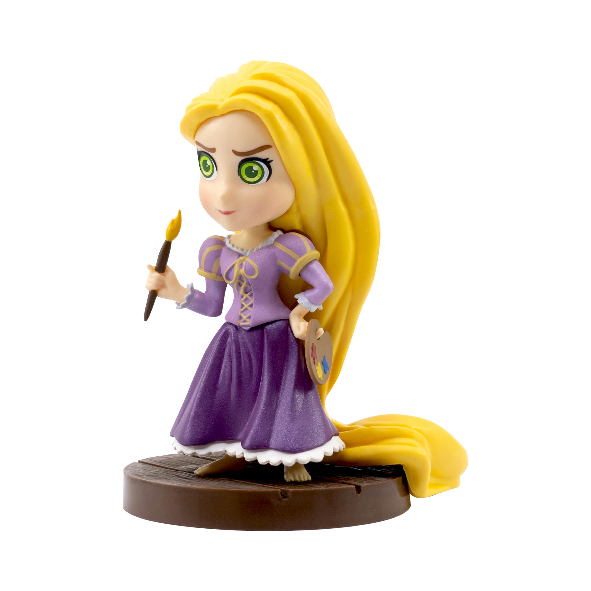 YuMe Disney Princess Rapunzel 3" Mini Figure Collectable in Hero Window Box, 6.5 cm - Image 3