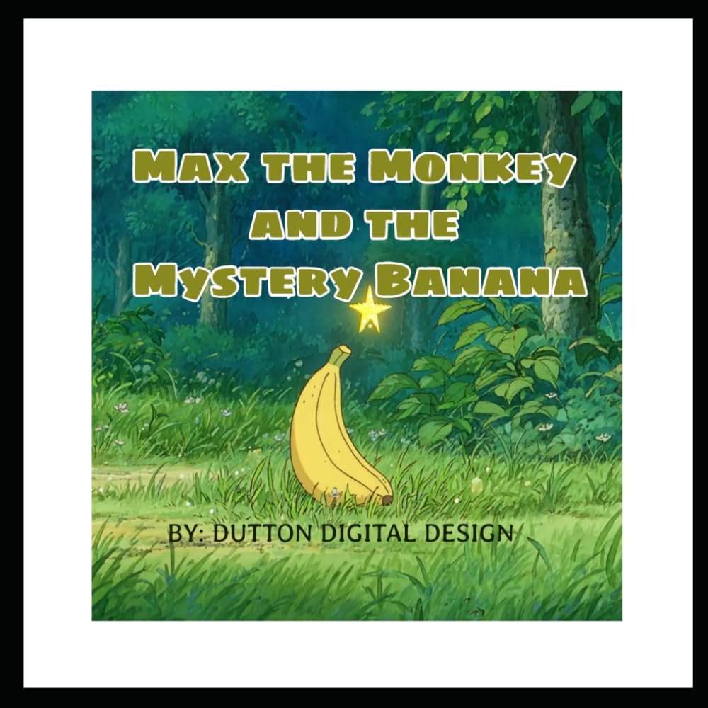 Max the Monkey and the Mystery Banana: A Fun Jungle Adventure About Friendship, Curiosity, and Problem-Solving for Kids Ages 3–7