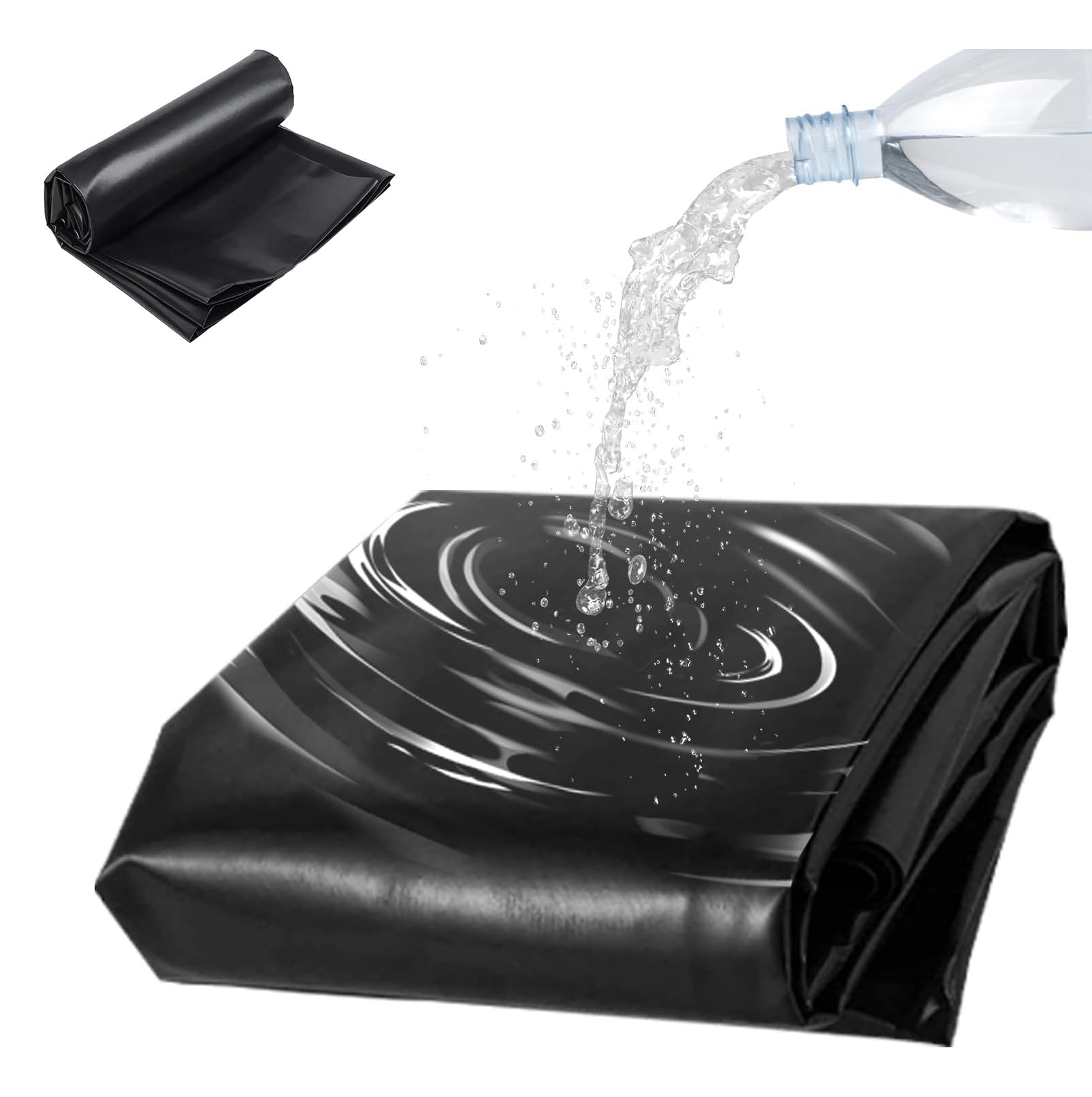 Tubo flessibile per pompa da laghetto da 12,5 m, per stagni esterni, fai da te, resistente alle pieghe, ideale per piccoli laghetti da giardino e acquari.