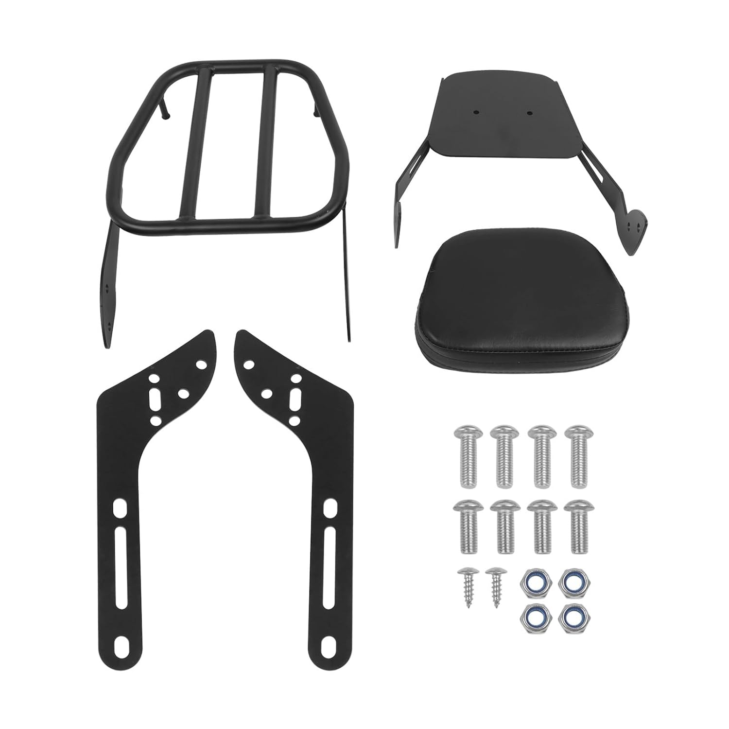 Motorcycle Backrest Pad Kits Motorcycle Rear Detachables Backrest Luggage Rack Pad for CL250 CL500 CL 250 300 500 SCL500 CL300 2023 2024