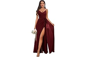 Elegant Burgundy Bridesmaid Dresses for Wedding