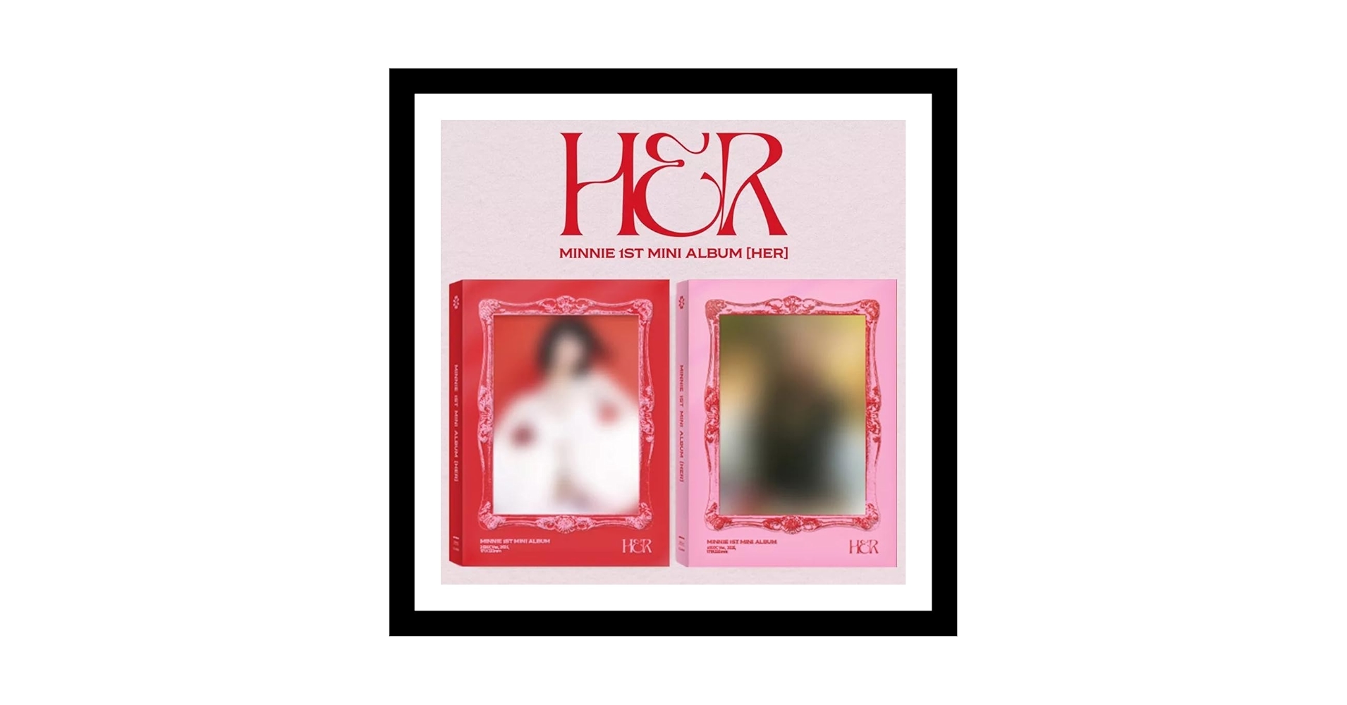 K-POP・アジア MINNIE 1st Mini Album [HER] LP Ver minnie_mini1_lp2.jpg