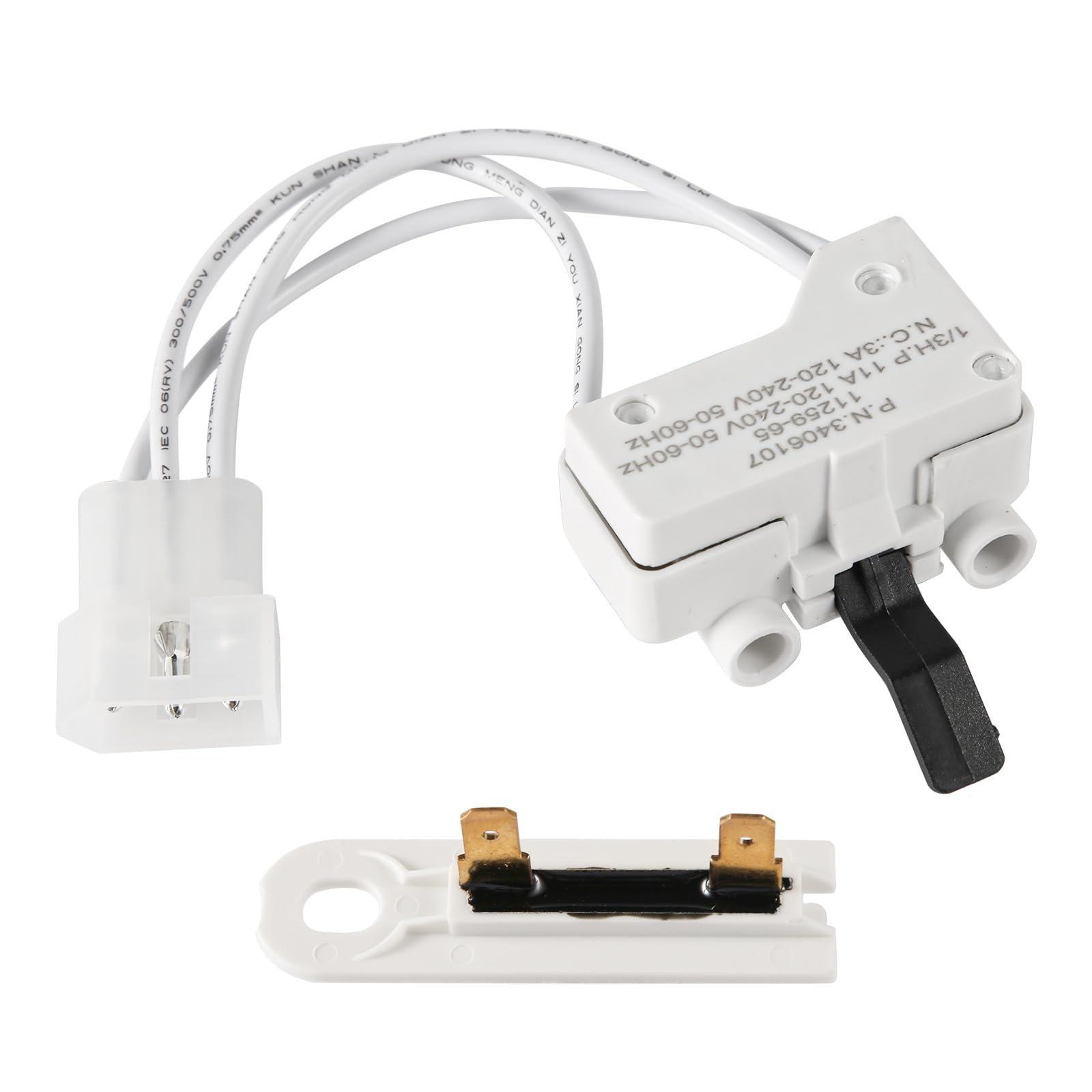 Amazon.com: 3406107 Dryer Door Switch Replacement Part, with